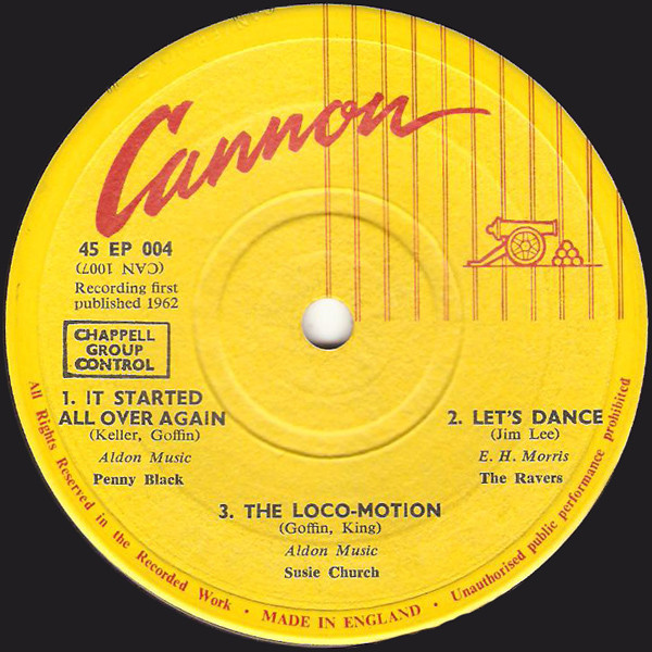 Various - It Started Over Again - Used Vinyl Record 7" image 1
