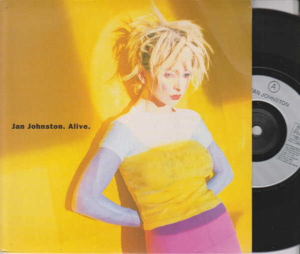 Jan Johnston - Alive - Used Vinyl Record 7" image 1