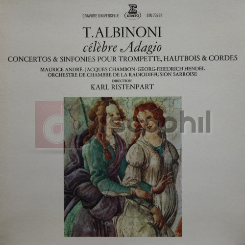 Celebre Adagio - Concertos & Sinfonies Pour Trompette, Hautbois & Cordes