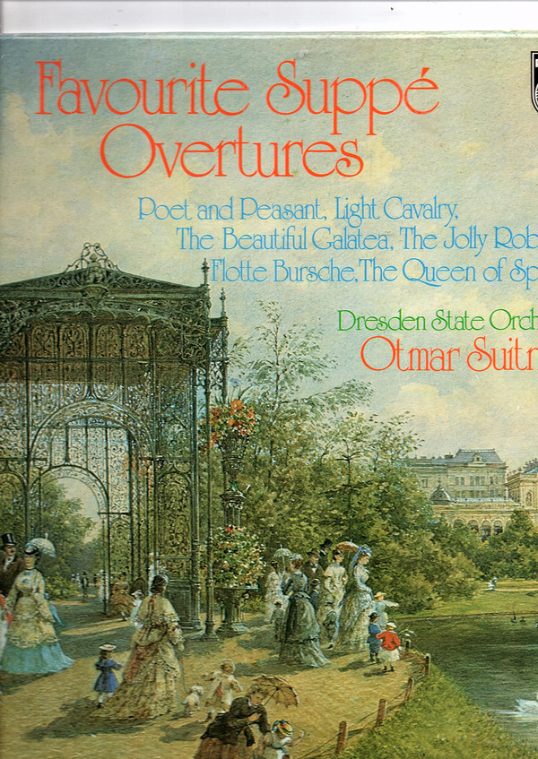 Staatskapelle Dresde - Favourite Suppe Overtures - Used Vinyl Record image 1
