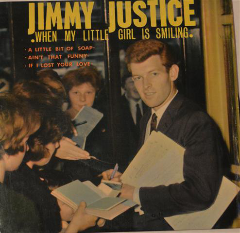 Jimmy Justice - When My Little Girl Is Smiling - Used Vinyl Record 7" image 1