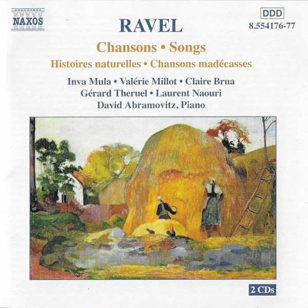 Chansons • Songs / Histoires Naturelles • Chansons Madécasses