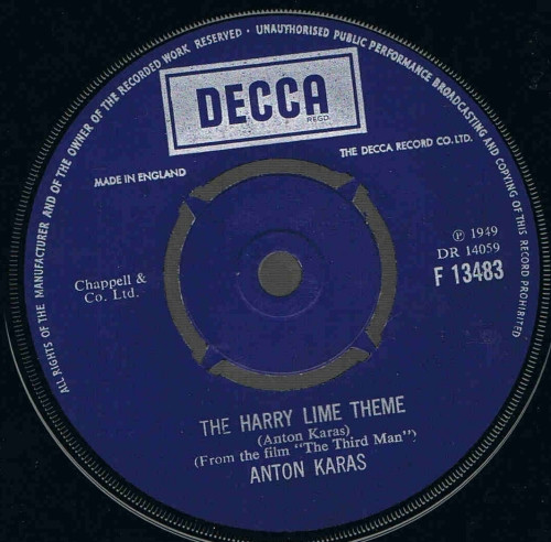 The Harry Lime Theme / The Cafe Mozart Waltz