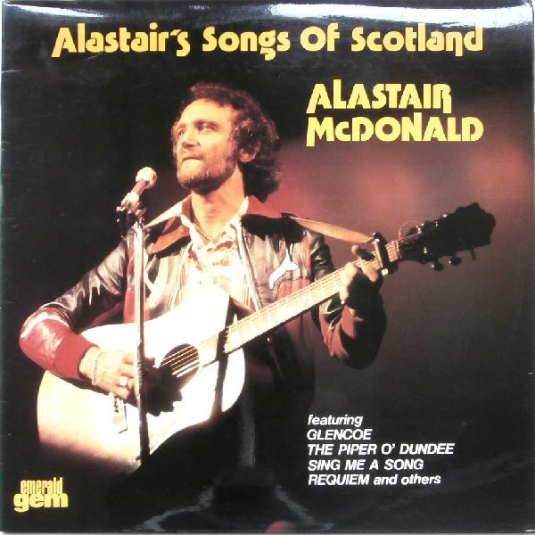 Alastair McDonald - Alastair's Songs Of Scotland - Used Vinyl Record image 1
