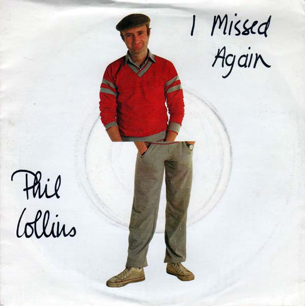 Phil Collins - I Missed Again - Used Vinyl Record 7" image 1
