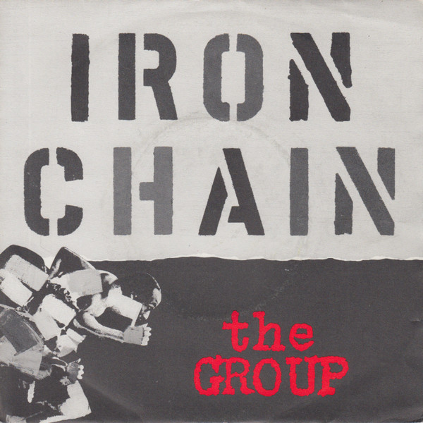 Group - Iron Chain - Used Vinyl Record 7" image 1