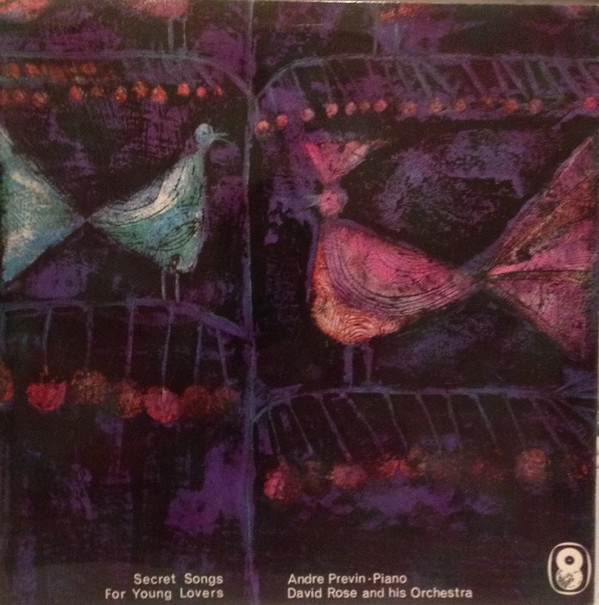Andre Previn - Secret Songs For Young Lovers - Used Vinyl Record image 1