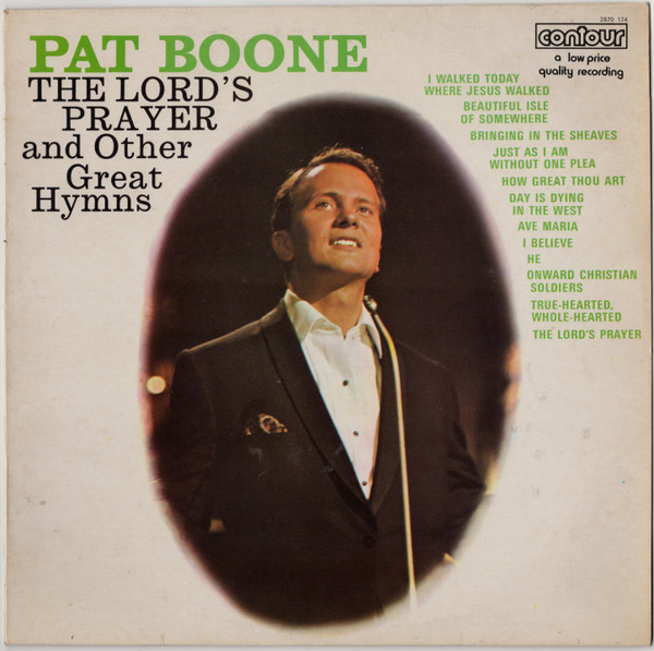 Pat Boone - Lord's Prayer And Other Great Hymns - Used Vinyl Record image 1