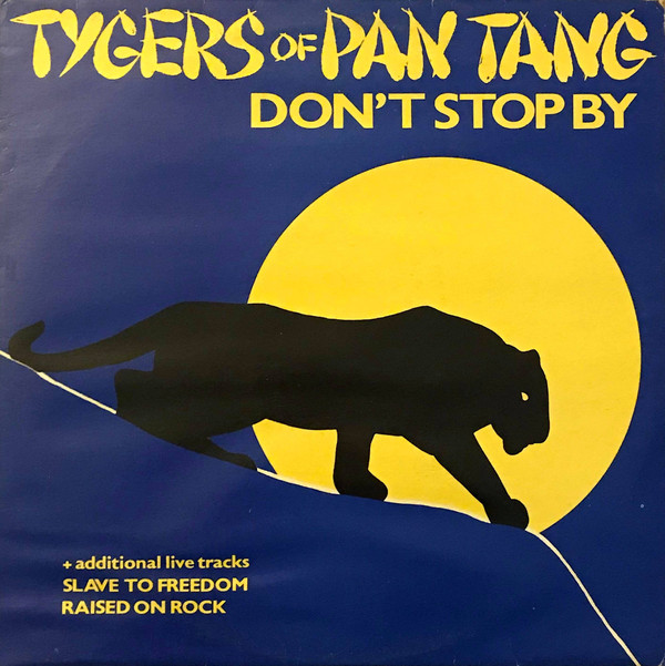 Tygers Of Pan Tang - Don't Stop By - Used Vinyl Record 12" image 1