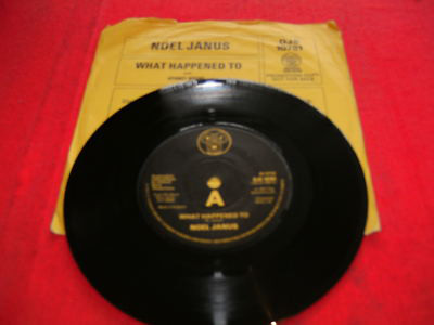 Noel Janus - What Happened To / Stoney Broke - Used Vinyl Record 7" image 1