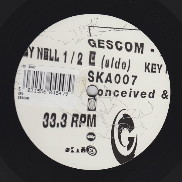 Gescom - Key Nell - Used Vinyl Record 12" image 1