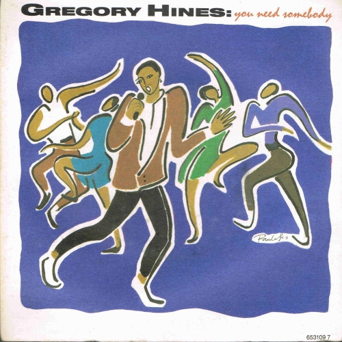 Gregory Hines - You Need Somebody - Used Vinyl Record 7" image 1
