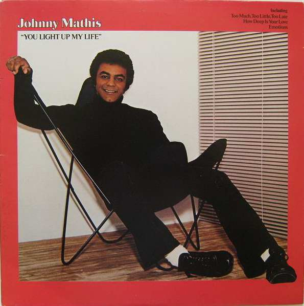 Johnny Mathis - You Light Up My Life - Used Vinyl Record image 1