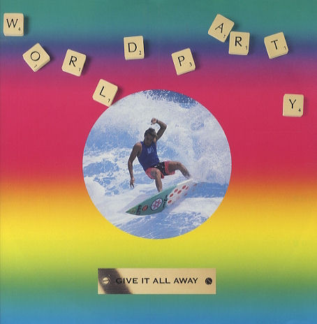 World Party - Give It All Away - Used Vinyl Record 12" image 1