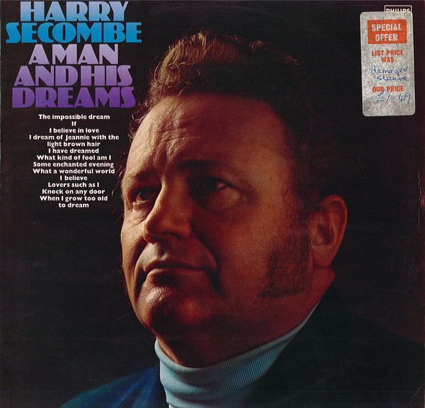Harry Secombe - A Man And His Dreams - Used Vinyl Record image 1