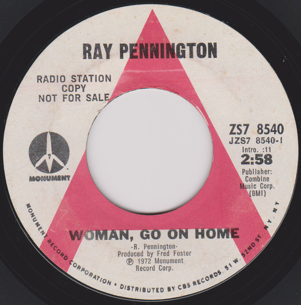 Woman, Go On Home / Dark-Haired Women