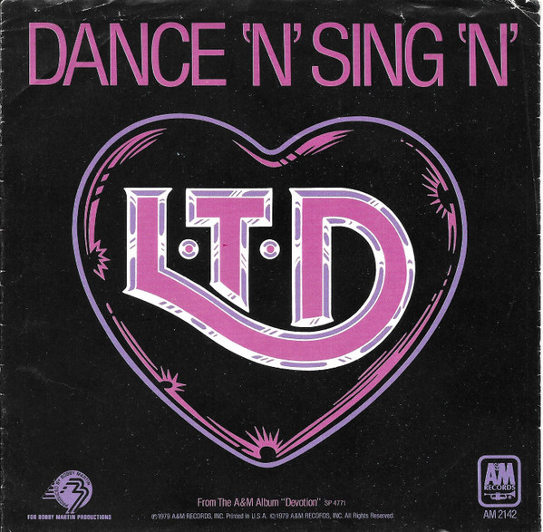 L.T.D. - Dance 'N' Sing 'N' - Used Vinyl Record 7" image 1