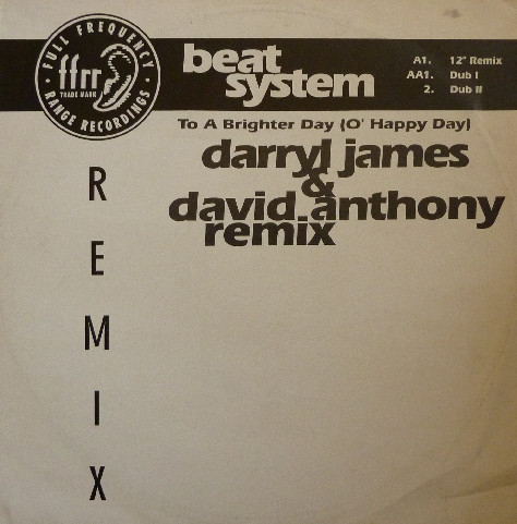 Beatsystem - To A Brighter Day (O' Happy Day) - Used Vinyl Record 12" image 1