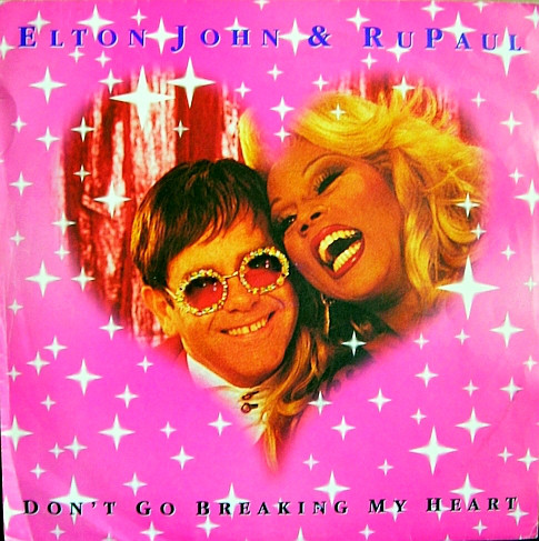Elton John - Don't Go Breaking My Heart - Used Vinyl Record 7" image 1
