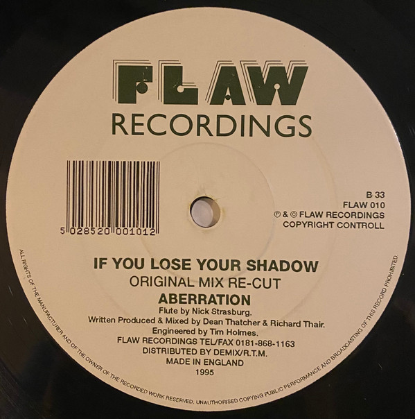Aberration - If You Lose Your Shadow - Used Vinyl Record 12" image 1
