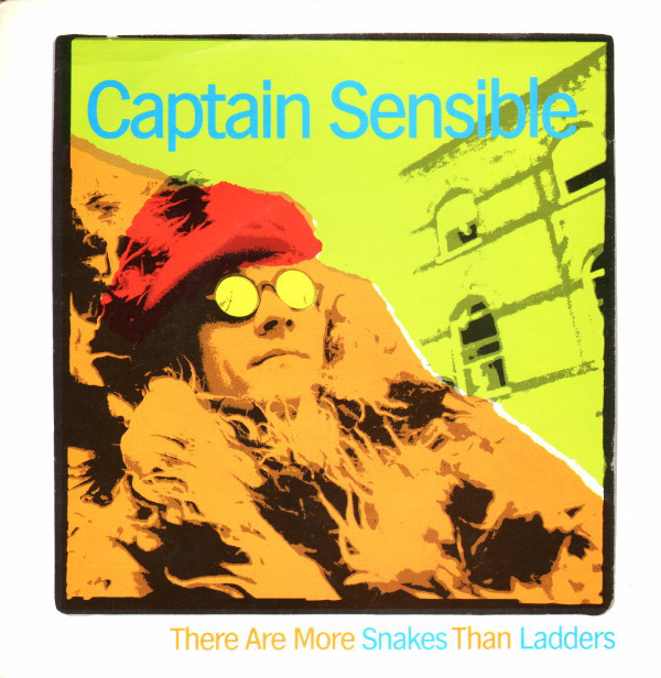Captain Sensible - re Are More Snakes Than Ladders - Used Vinyl Record image 1