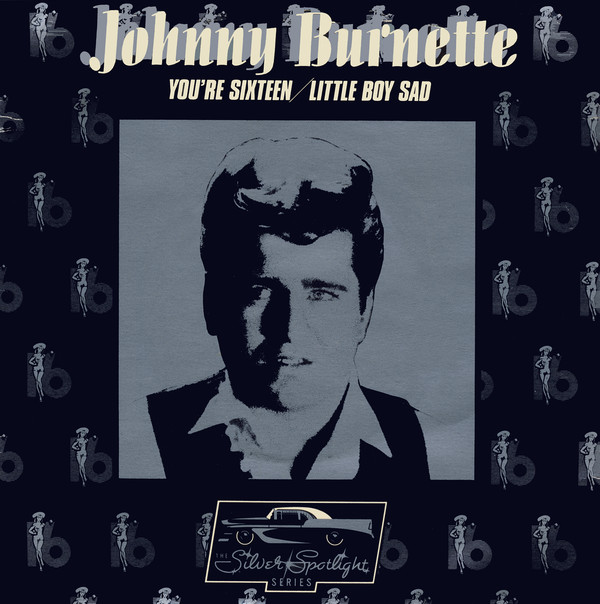 Johnny Burnette - You're Sixteen - Used Vinyl Record 7" image 1