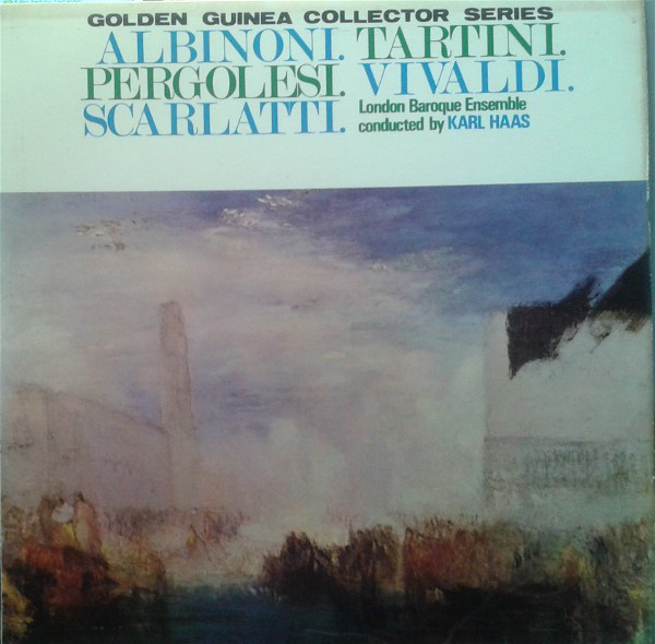 Albinoni. Tartini. Pergolesi. Vivaldi. Scarlatti.