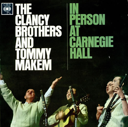 Clancy Brothers & To - In Person At Carnegie Hall - Used Vinyl Record image 1