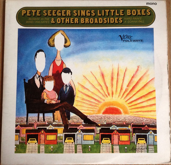 Pete Seeger - Sings Little Boxes & Other Broadsides - Used Vinyl Record image 1