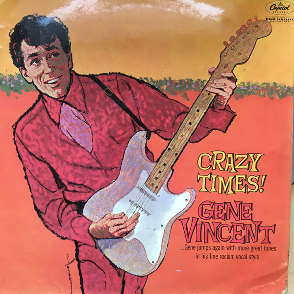 Gene Vincent - Crazy Times - Used Vinyl Record image 1