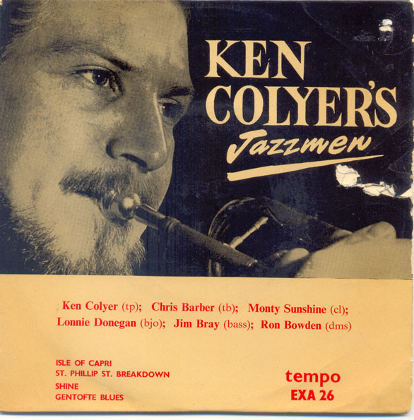 Ken Colyer's Jazzmen - Used Vinyl Record 7" image 1