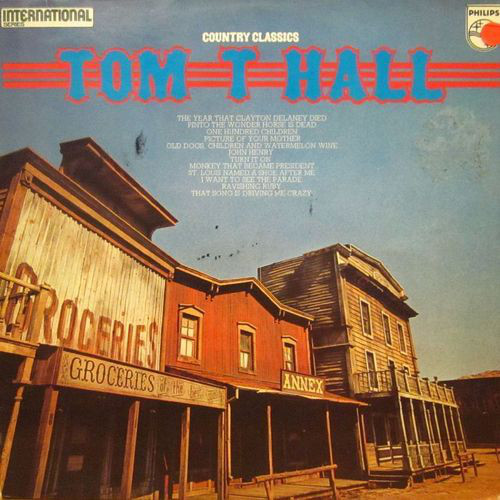 Tom T. Hall - Country Classics - Used Vinyl Record Compilation image 1