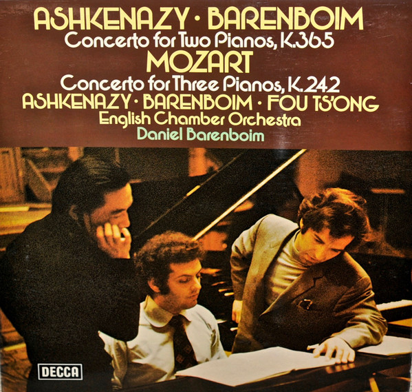 Concerto For Two Pianos, K.365, Concerto For Three Pianos, K.242