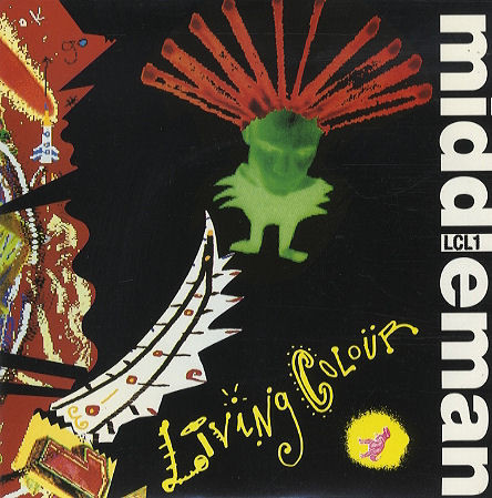 Living Colour - Middle Man - Used Vinyl Record 7" image 1