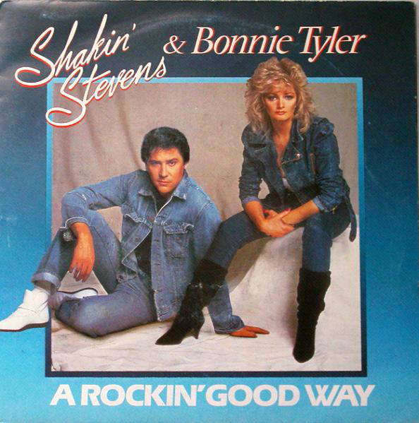 Shakin' Stevens - A Rockin' Good Way - Used Vinyl Record 7" image 1