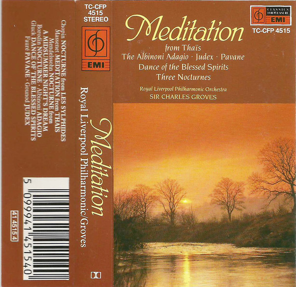 Royal Liverpool Phil - Meditation - Used Cassette image 1