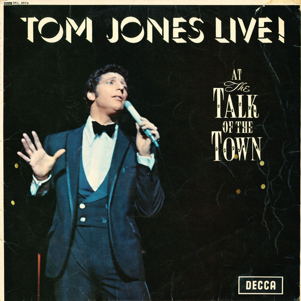 Tom Jones - Live! At The Talk Of The Town - Used Vinyl Record image 1