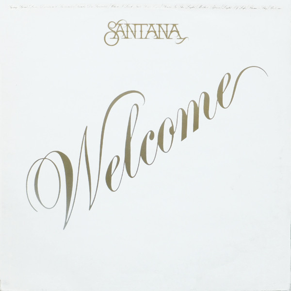 Santana - Welcome - Used Vinyl Record image 1