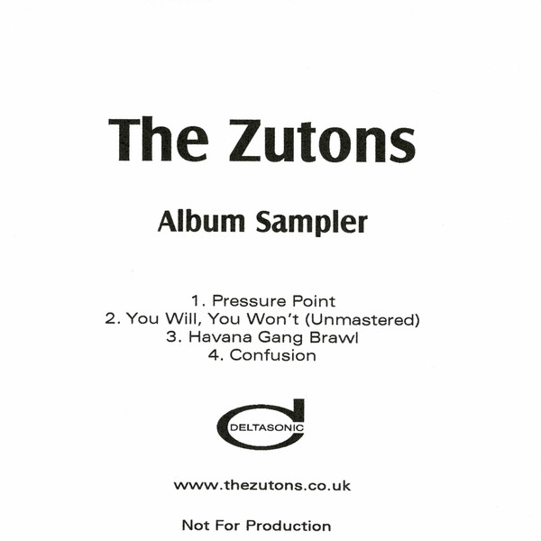 Zutons - Album Sampler - Used CD image 1