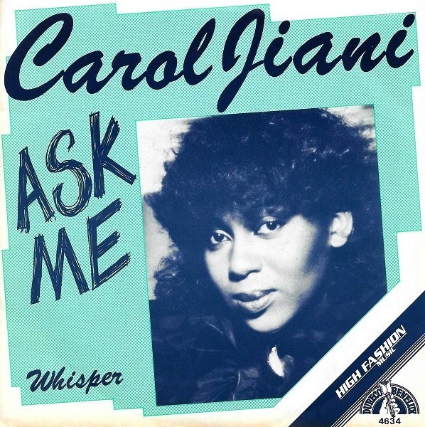Carol Jiani - Ask Me / Whisper - Used Vinyl Record 7" image 1