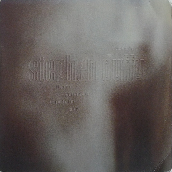 Stephen Duffy - Extended Play - Used Vinyl Record 7" image 1