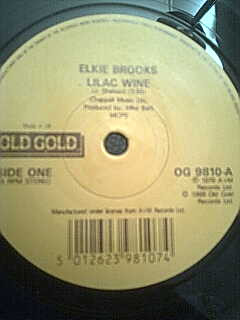 Elkie Brooks - Lilac Wine - Used Vinyl Record 7" image 1