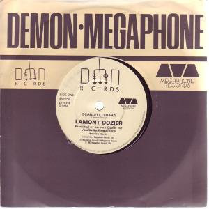 Lamont Dozier - Scarlett O'Hara - Used Vinyl Record 7" image 1