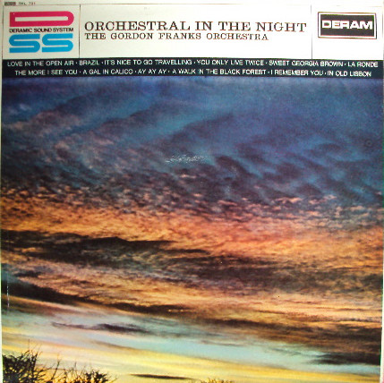 Gordon Franks And Hi - Orchestral In The Night - Used Vinyl Record image 1