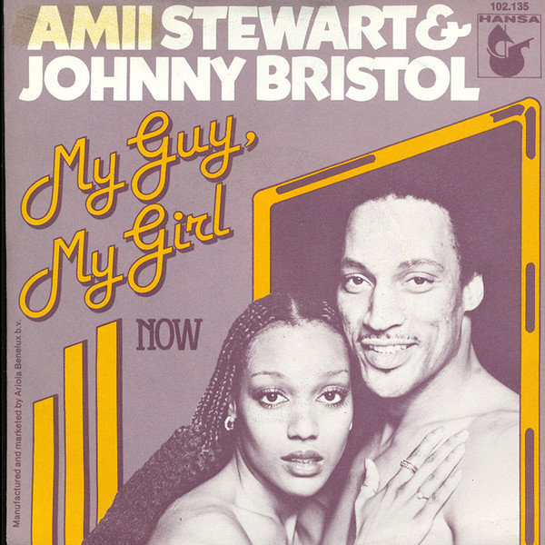 Amii Stewart - My Guy, My Girl - Used Vinyl Record 7" image 1