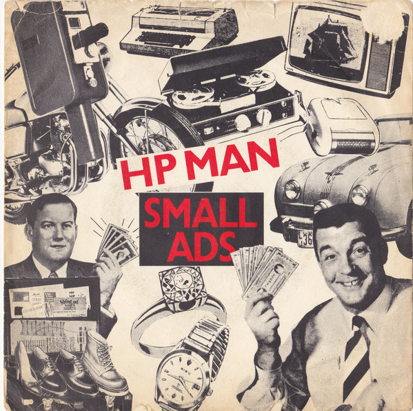 Small Ads - HP Man - Used Vinyl Record 7" image 1