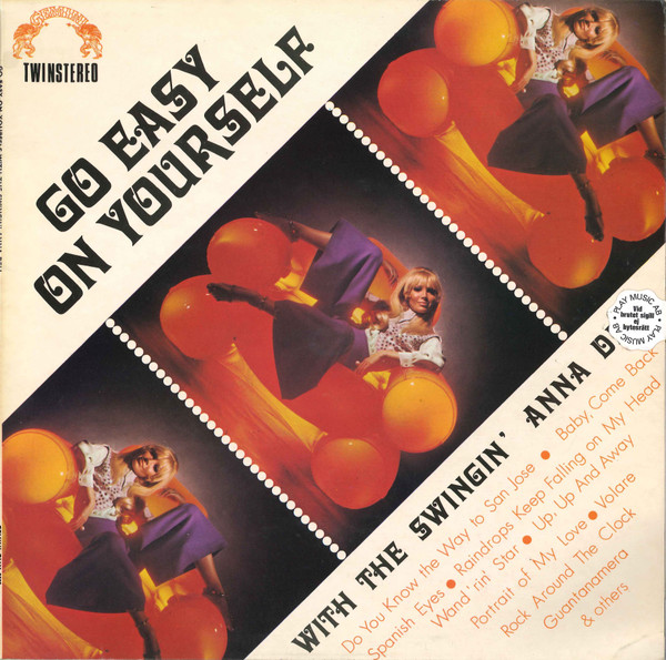 Anna Dell - Go Easy On Yourself With The Swingin' - Used Vinyl Record image 1