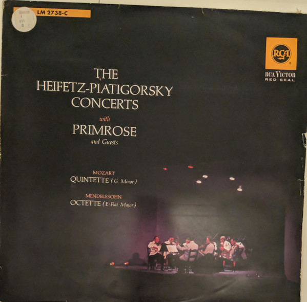 The Heifetz-Piatigorsky Concerts with Primrose and Guests