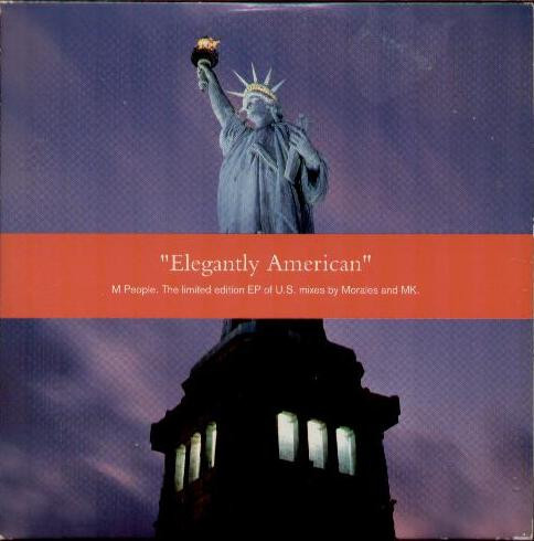 M People - Elegantly American - Used Vinyl Record 12" image 1