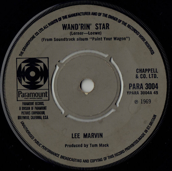 Wand'rin' Star / I Talk To The Trees